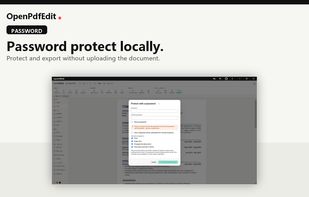 OpenPdfEdit screenshot 3