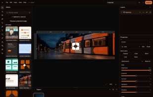 Create and edit social images, carousels and thumbnails directly in OpenPost.