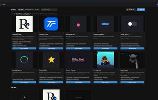 Main view of the OpenRive desktop app