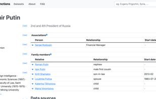 OpenSanctions.org screenshot 1