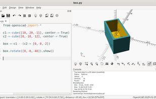 OpenSCAD screenshot 1