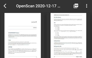 OpenScan screenshot 1