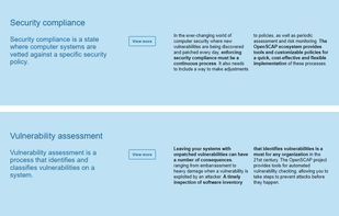 OpenSCAP screenshot 1