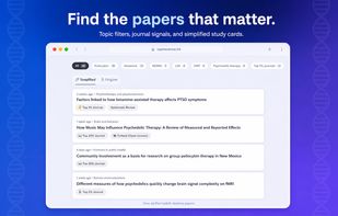 Find the papers that matter.