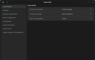OpenSCQ30 screenshot 1
