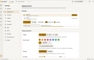 OpenSesh screenshot 1