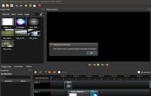 OpenShot screenshot 3
