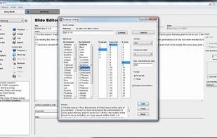 OpenSong screenshot 1