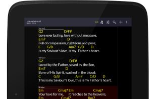OpenSongApp screenshot 1