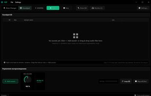 OpenSoundPad screenshot 1