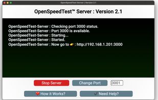 OpenSpeedTest-Server V2.1