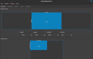 OpenTabletDriver screenshot 1