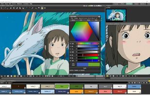 OpenToonz screenshot 1