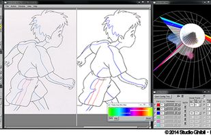 OpenToonz screenshot 2