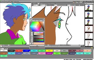 OpenToonz screenshot 3