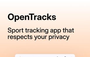 OpenTracks screenshot 1