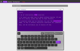 Openvim screenshot 1