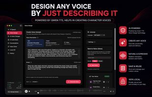 Voice Design using Qwen3 TTS