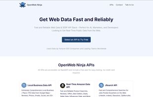 Get Web Data Fast and Reliably