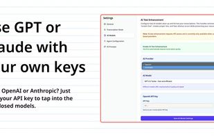 OpenWispr screenshot 2