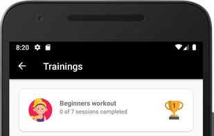 openWorkout screenshot 1