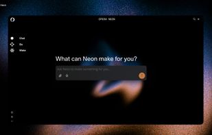 Opera Neon screenshot 1