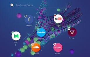 Opera Neon Web Browser screenshot 1