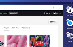 Opera Neon Web Browser screenshot 1
