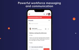 Powerful workforce messaging and communication