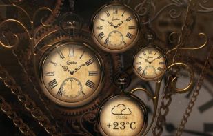 Oplao Gold Clock screenshot 1