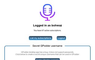 oPodSync screenshot 2