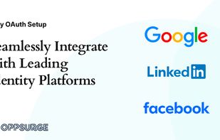 Effortlessly integrate with one-click providers like Google, Facebook, and LinkedIn through our code-free OAuth setup.