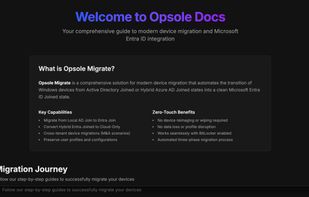 Opsole Migrate screenshot 1