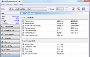 Opti Drive Control screenshot 2