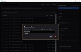 OpticBatch screenshot 2