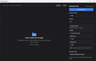 OpticBatch screenshot 1