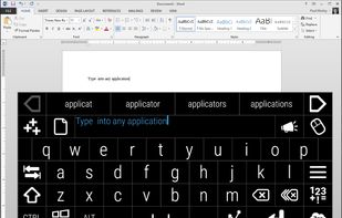 OptiKey screenshot 1