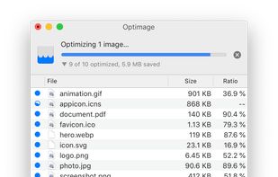 Optimage screenshot 1