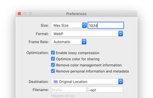 Optimage screenshot 1