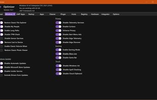 Optimizer screenshot 2