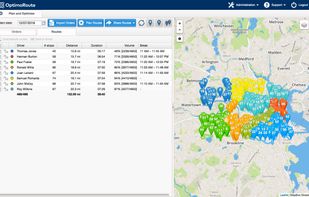OptimoRoute screenshot 1