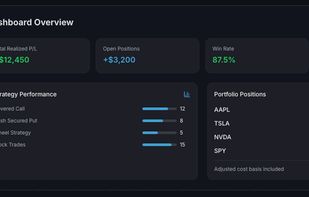 OptionsVault screenshot 1