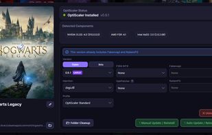 Game management after installation
