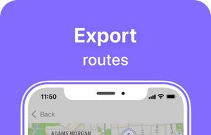 Ability to save reports of completed routes