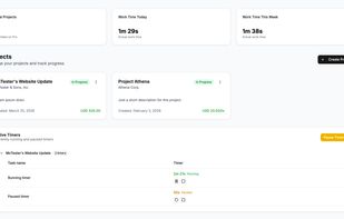 User Dashboard