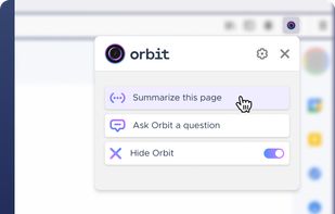 Orbit by Mozilla screenshot 2