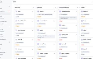 Sales pipeline that fills itself, with hot, warm and cold leads