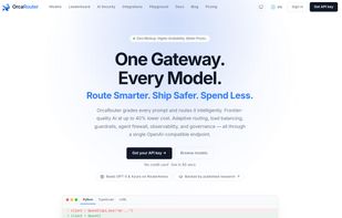 OrcaRouter screenshot 1