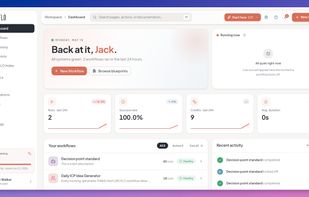 ORCFLO - Dashboard