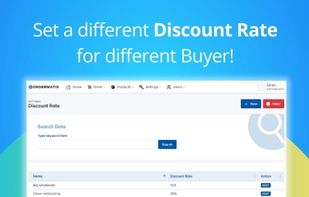 No need to manually calculate discount rate